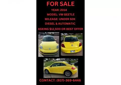 VW BEETLE FOR SALE