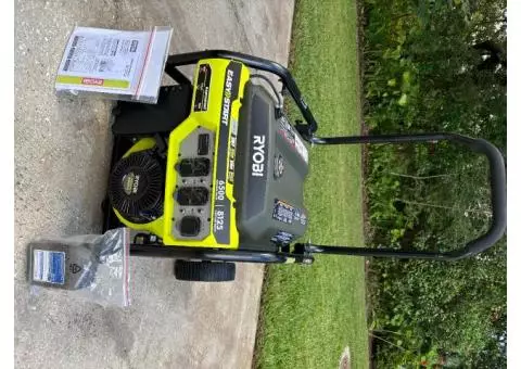 RYOBI 6,500-Watt Gasoline Powered Portable Generator with CO Shutdown - $850 (Homosassa)