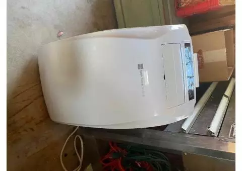 Portable air conditioner heater