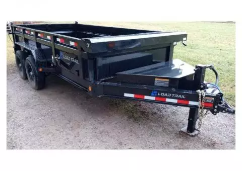 7' X 14' Dump Trailer Rental