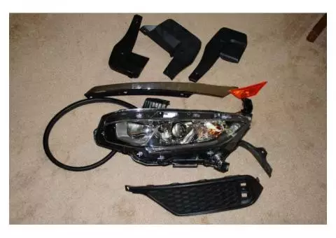 FOR SALE...HONDA CIVIC PARTS...'16-'19...LF Headlight & Trim...