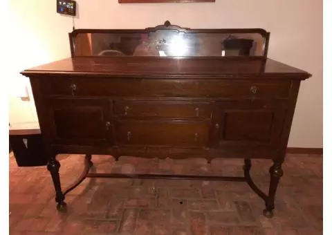 Antique Side Bar/Buffet