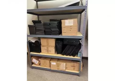 Various DVD cases, binders & duplicators