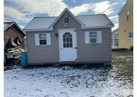 Shed done inside wired