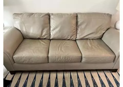 Leather Couch