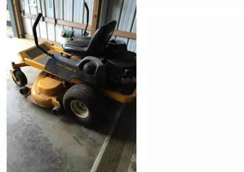 Zero turn 50" mower by Cub Cadet