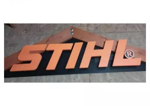 Stihl Wood Sign