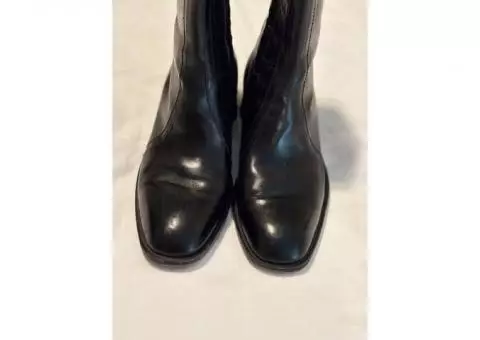 Men's Freeman Free Flex Leather Boots Size 11D In Great Condition