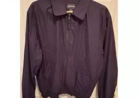 Men's Jacket Size Size 42 L Navy Color