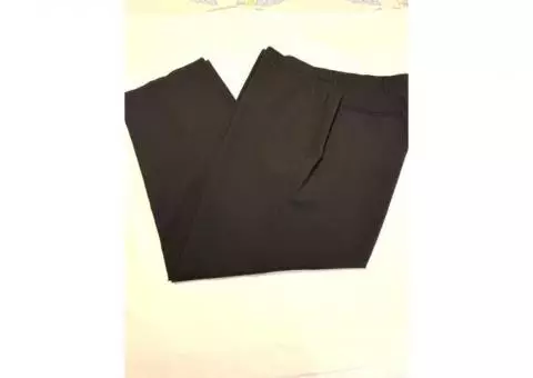 Men's Haggar Black Dress Slacks Size 36x29