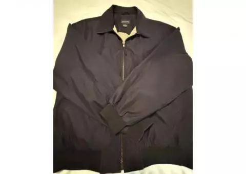 Men's St. John's Bay Jacket Size Size 42 Large; Black  Color