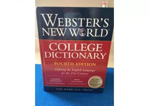 Webster's New World College Dictionary Fourth Edition