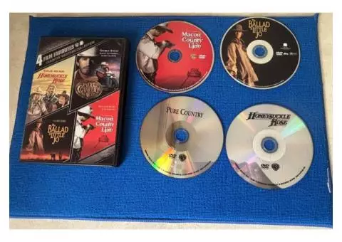 4 COUNTRY WESTERN COLLECTION DVD MOVIES