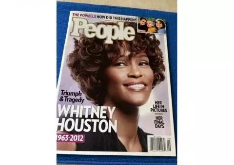 Whitney Houston On The Cover Of People Magazine