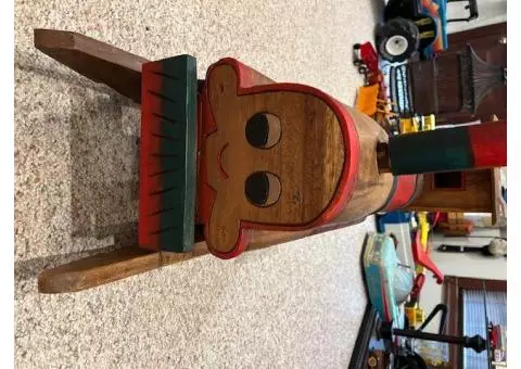 Wooden Train Rocking (Horse)