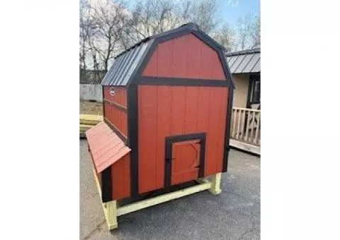 6 x 6 Mayberry Barn Style Chicken Coop