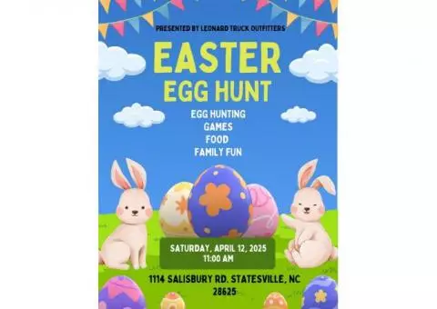 Leonard Truck Outfitters 1st Annual Easter Egg Hunt