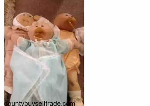 Cabbage patch dolls