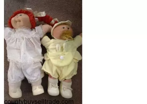 Cabbage patch dolls