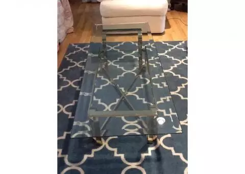 COFFEE TABLE & MATCHING END TABLE