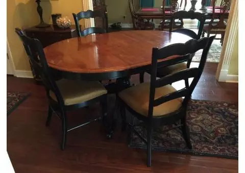 Table and 4 Chairs