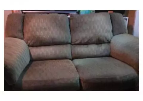 Free Reclining love seat