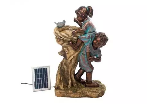 COOL DRINK CHILDREN SOLAR FOUNTAIN