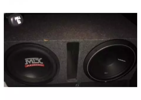 dual 12" sub box