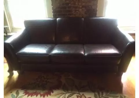 Leather Couch