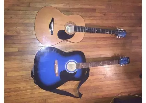 2 guitars in good shape