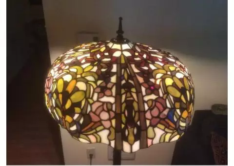 Tiffany style floor lamp