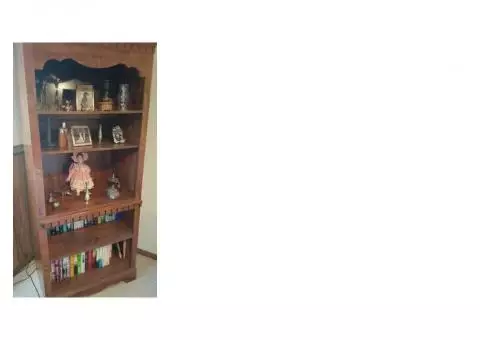 Solid wood wall unit