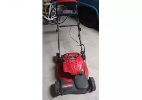 Troy built lawn mower