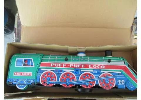 Vintage toy train