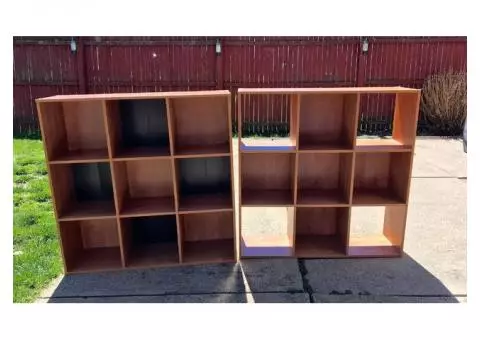 Shelves for sale.