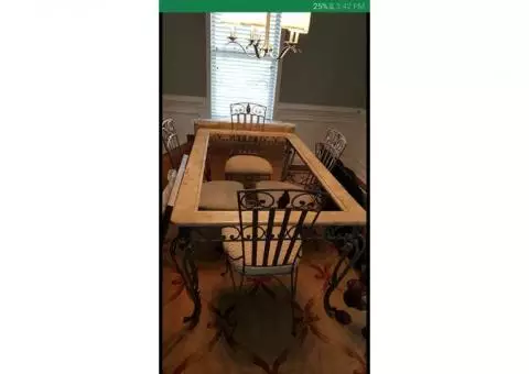 Dining room Table & chairs