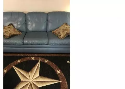 Couch and Chair with Ottoman