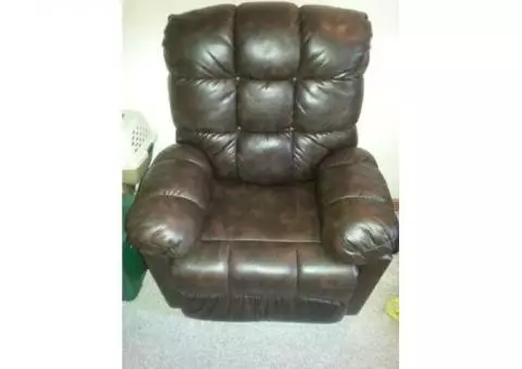 Slumberland Leather Recliner