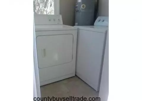 Washer and Dryer