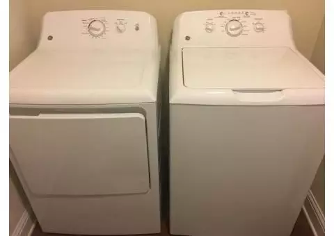 GE WASHER AND DRYER