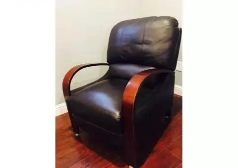 Brown Leather Chair