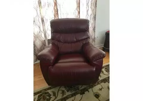 LaZboy Leather Recliner/Rocker