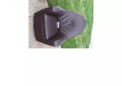 Brown leather chair