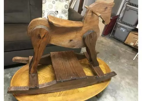 Toy rocking horse