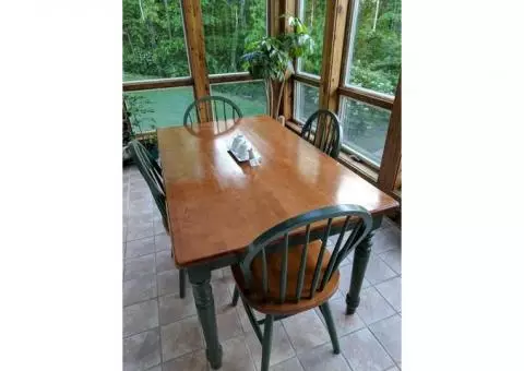 Farmhouse Table with Chairs