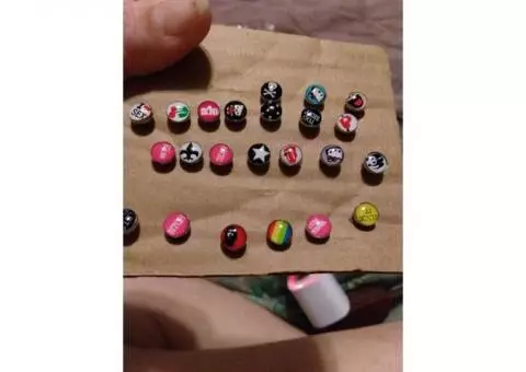 Lots of new tongue rings