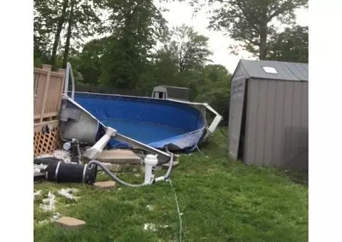 Pool Tear Down - You Sell Scrap