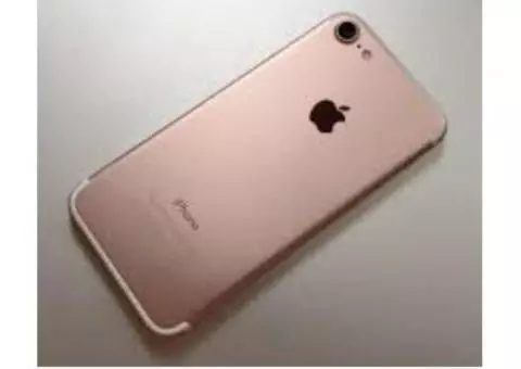 iPhone 7 rose gold white