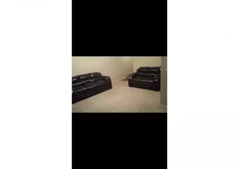 Leather Couch Set