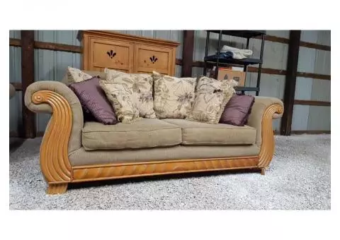 Couch, loveseat and chair